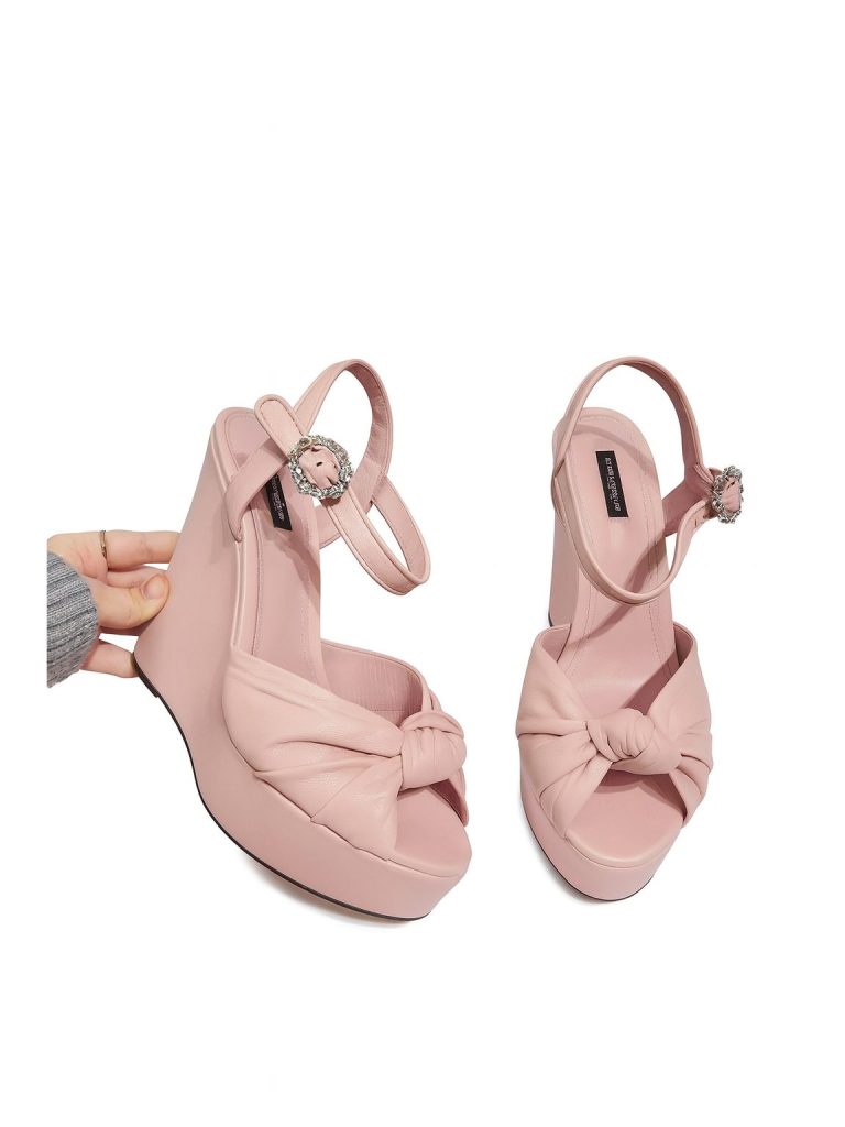 Dolce&Gabbana — босоножки розовые 39.5/41