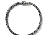David Yurman Box Chain браслет из стерлингового серебра 4 мм