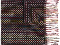 Paul Smith шарф вязаный кашемировый чёрный