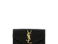Saint Laurent кошелёк Monogram конверт малый чёрный