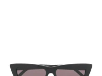 Saint Laurent SL 276 Mica — солнцезащитные очки, чёрная оправа, серые линзы