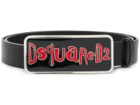 Dsquared2 ремень с эмалированной пряжкой