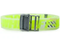 Off-White ремень Industrial logo belt белый