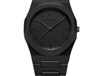 D1 Milano Shadow 40.5mm — кварцевые часы с минеральным стеклом