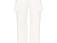 Maison Margiela Прямые джинсы с потёртостями и вырезами