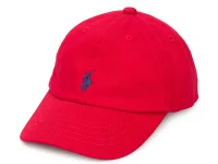 Polo Ralph Lauren Kids Chino Baseball Cap — красный