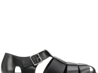 Paraboot Pacific — сандалии с пряжкой, чёрные