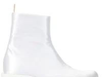 MM6 Maison Margiela Ботильоны атласные белые