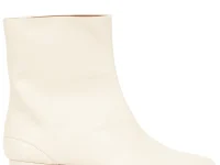 Maison Margiela Tabi 30mm ботильоны из кожи ягнёнка, белые