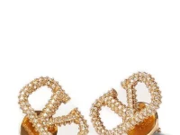 Valentino Garavani Vlogo Signature серьги с кристаллами Swarovski