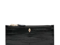 Alexander McQueen кошелёк-картхолдер skull-stud