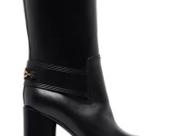 Ferragamo Gancio Horsebit ботильоны чёрные
