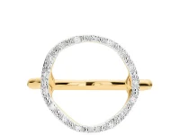 Monica Vinader Riva Circle Diamond Ring