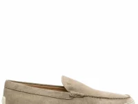 Tod's Лоферы замшевые с округлым мысом без застёжки