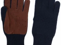 Brunello Cucinelli перфорированные кашемировые перчатки