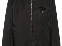 Prada BLOUSON — олимпийка из переработанного нейлона, чёрная