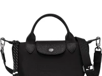 Longchamp Le Pliage Energy Small — чёрная сумка-тоут