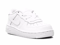 Nike Kids Air Force 1 Low «White On White» — кроссовки детские, белый