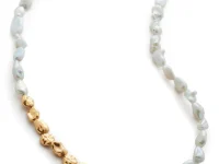 Monica Vinader Keshi Pearl-Detail Necklace