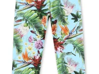 Philipp Plein Junior леггинсы с цветочным принтом