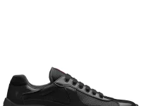 Prada America's Cup кроссовки из лакированной кожи