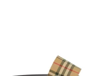 Burberry сланцы с принтом в клетку