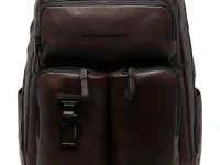 PIQUADRO рюкзак с фирменной металлической пластиной