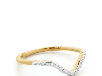 Monica Vinader Riva Diamond Stacking Ring