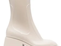 Chloé резиновые сапоги с тиснёным логотипом на массивной подошве