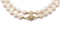 Vivienne Westwood Graziella Pearl Choker — чокер с жемчугом, белый