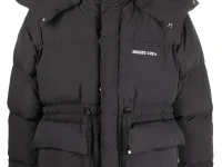 Axel Arigato Nebraska Down Parka — чёрный пуховик оверсайз