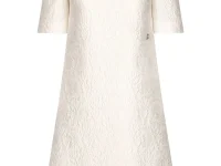 Dolce & Gabbana платье миди с цветочным жаккардом