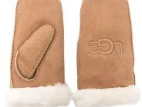 UGG варежки из овчины с вышитым логотипом