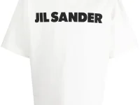 Jil Sander футболка хлопковая с логотипом