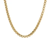 David Yurman цепочка из жёлтого золота 18 карат Box Chain 2,7 мм