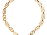 Versace Greca Chain Necklace — цепочка с мотивом Greca и подвеской Medusa
