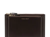Comme Des Garçons Wallet кошелёк из телячьей кожи двойного сложения