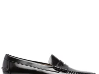 Sebago лоферы без застёжки из телячьей кожи, коричневый