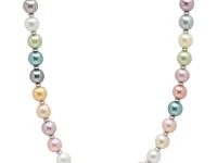 Nialaya Jewelry цепочка с жемчугом крупного плетения