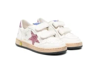 Golden Goose Ball Star Strap кроссовки с глиттером для девочек