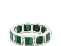 Tom Wood кольцо с малахитом Cushion Band