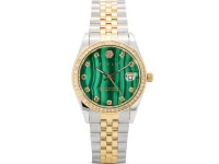 Philipp Plein часы Date Superlative 34mm зелёные
