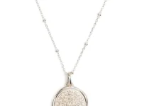 DOWER AND HALL Tree of Life Talisman — серебряная подвеска на цепочке
