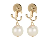 Jimmy Choo серьги с жемчужными вставками