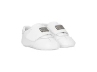 Dolce & Gabbana Kids кроссовки на липучке с металлической пластиной