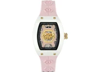 Philipp Plein Cherry Blossom Ice Quee 55mm — часы розовые керамические