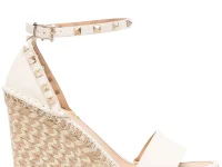 Valentino Garavani Rockstud 105mm wedge espadrilles