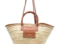 Jacquemus Le Panier Soli basket bag — бежевый