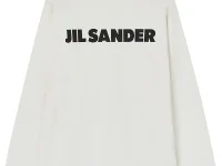 Jil Sander лонгслив с принтом логотипа