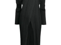 Pleats Please Issey Miyake пальто Monthly Colors с плиссировкой